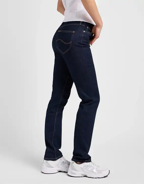 Lee - Marion Straight Jeans - Rinse Blue