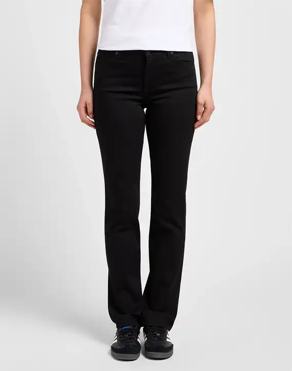 Lee - Marion Straight Jeans - Rinse Black