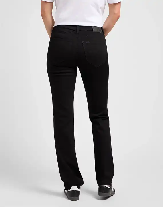 Lee - Marion Straight Jeans - Rinse Black