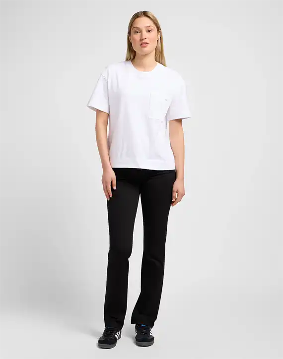 Lee - Marion Straight Jeans - Rinse Black