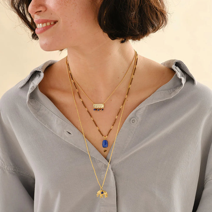 A Beautiful Story - Paradise Lapiz Lazuli Necklace - ONESIZE