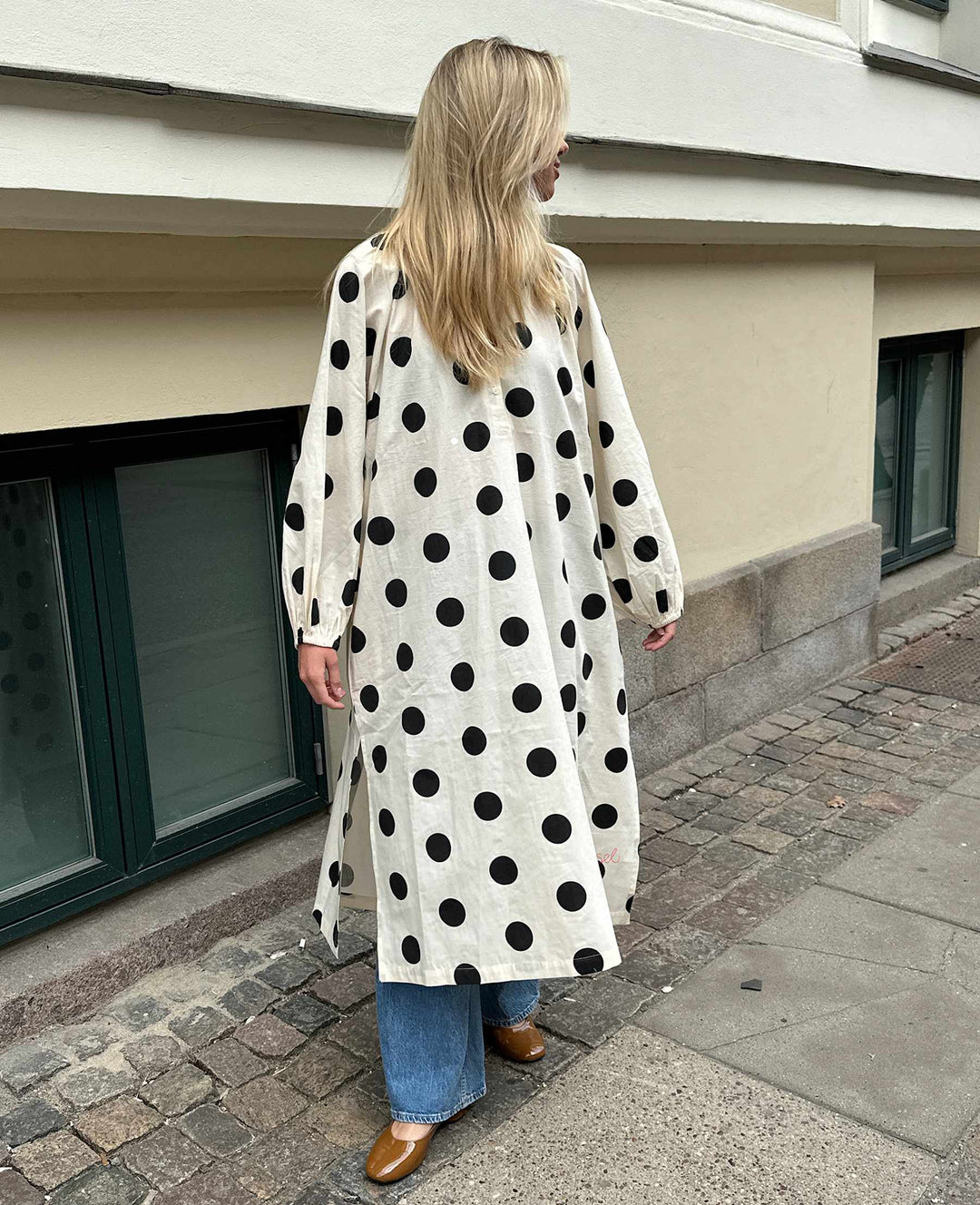 Sissel Edelbo - Lara Dress - Black Dot - ONESIZE