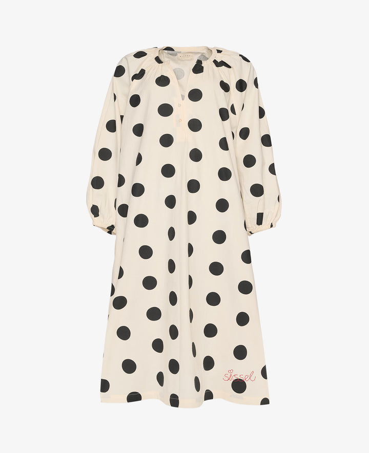 Sissel Edelbo - Lara Dress - Black Dot - ONESIZE