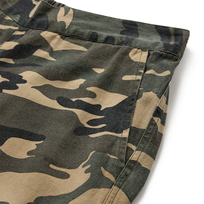 Depeche - Lauren Loose Bukser - Khaki Printed