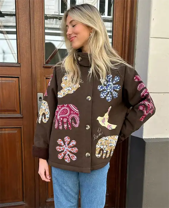Sissel Edelbo - Lillibeht - Jakke - Brown - Onesize