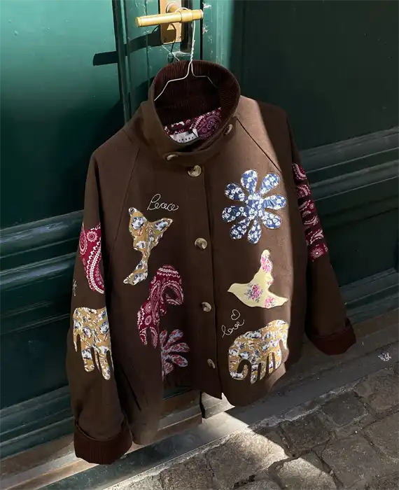 Sissel Edelbo - Lillibeht - Jakke - Brown - Onesize