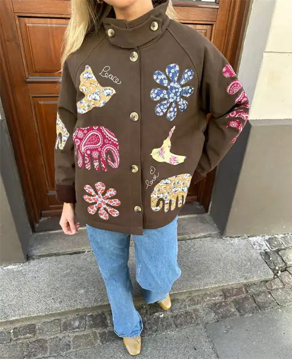 Sissel Edelbo - Lillibeht - Jakke - Brown - Onesize