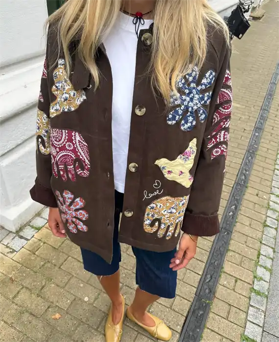 Sissel Edelbo - Lillibeht - Jakke - Brown - Onesize