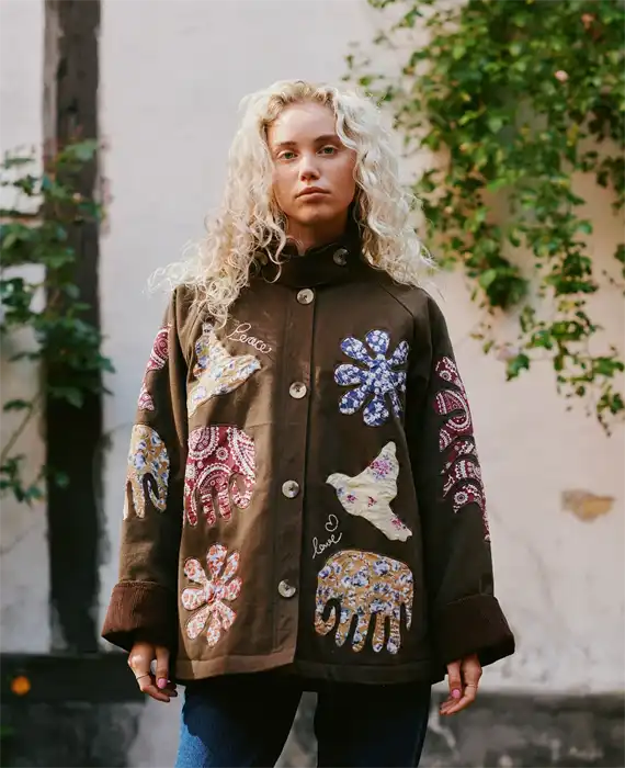 Sissel Edelbo - Lillibeht - Jakke - Brown - Onesize
