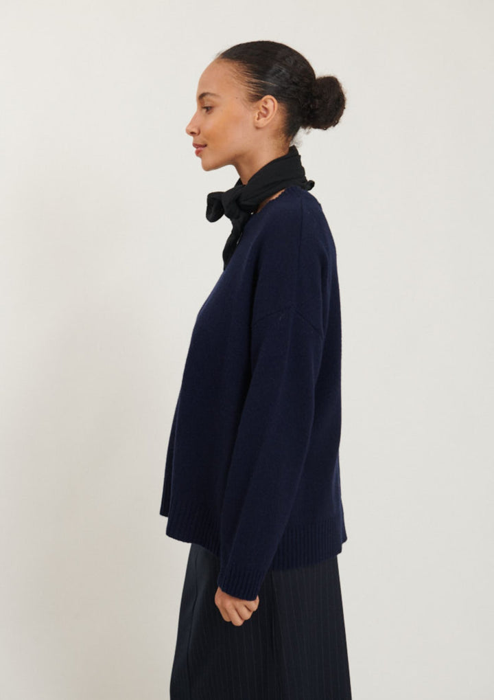 Basic Apparel - Lise O-Neck - Striktrøje