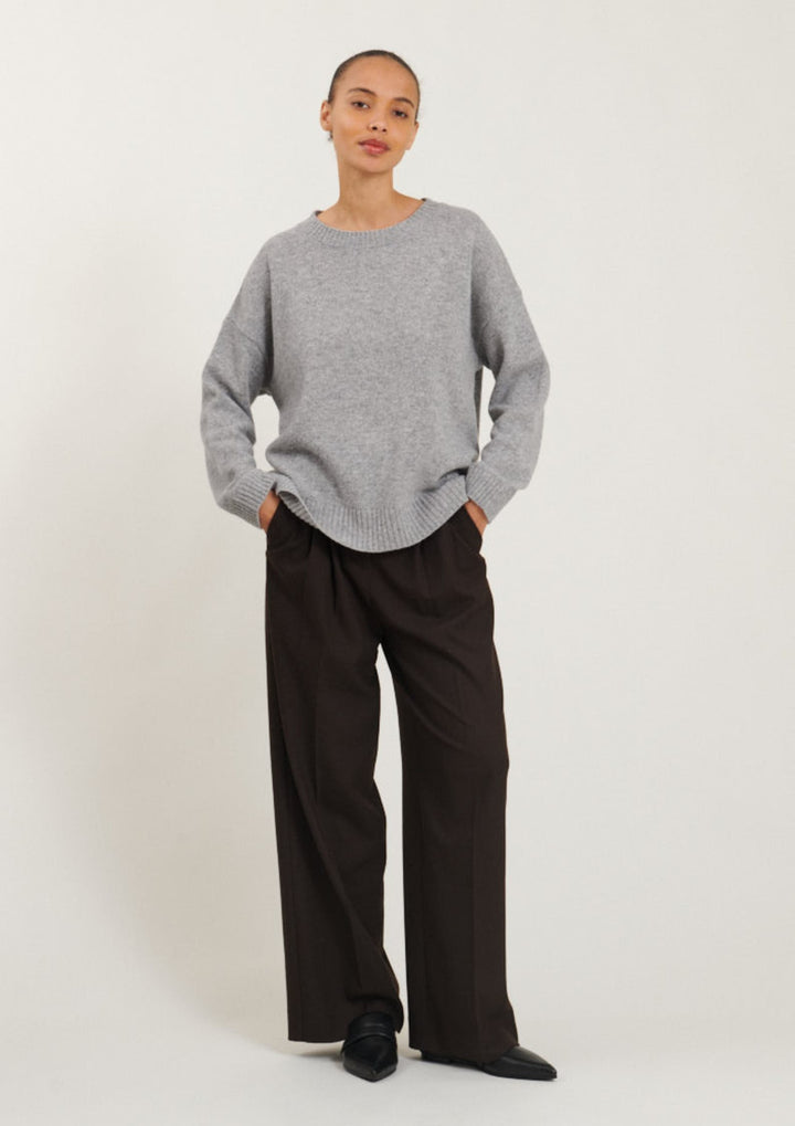 Basic Apparel - Lise O-Neck - Striktrøje