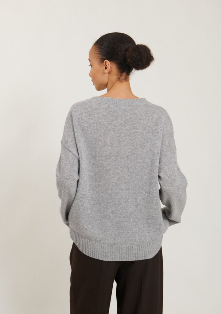 Basic Apparel - Lise O-Neck - Striktrøje