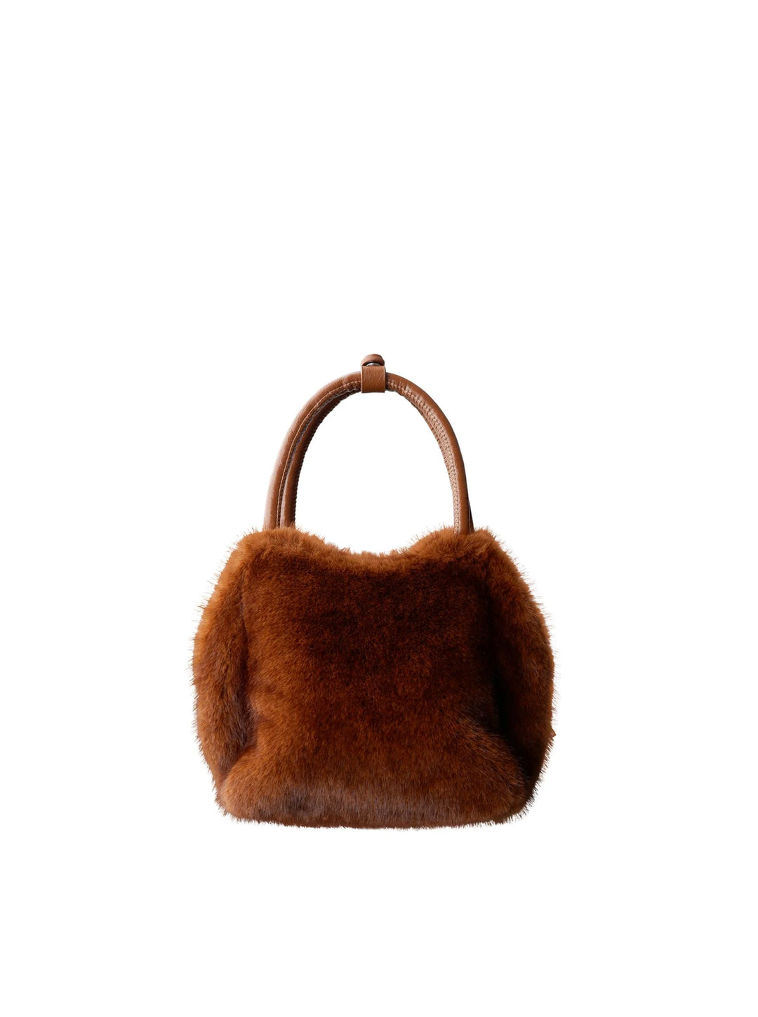 Black Colour - Liza Soft Mini Taske - Mocca - ONESIZE
