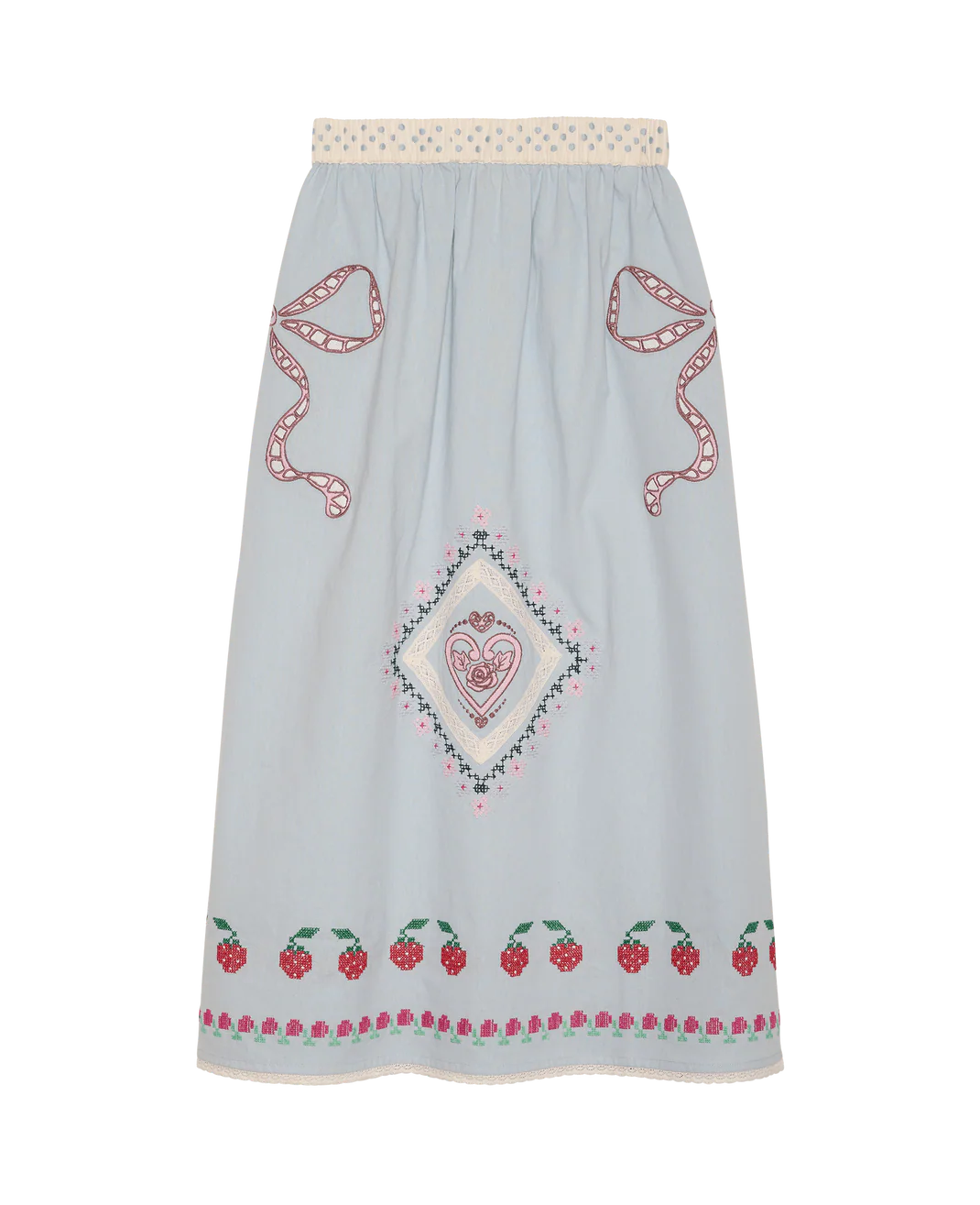 Sissel Edelbo Louise Skirt - Baby Blue