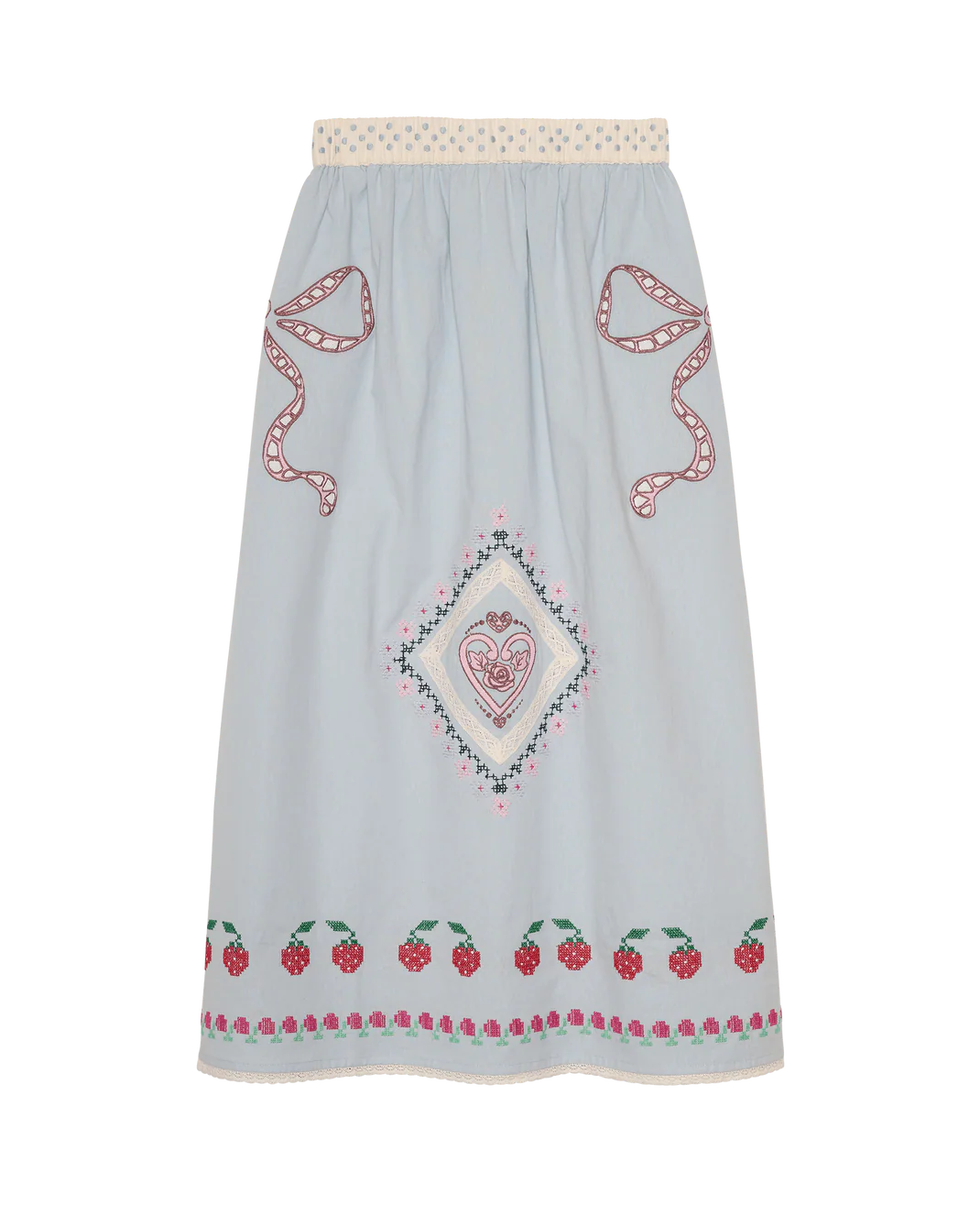 Sissel Edelbo Louise Skirt - Baby Blue