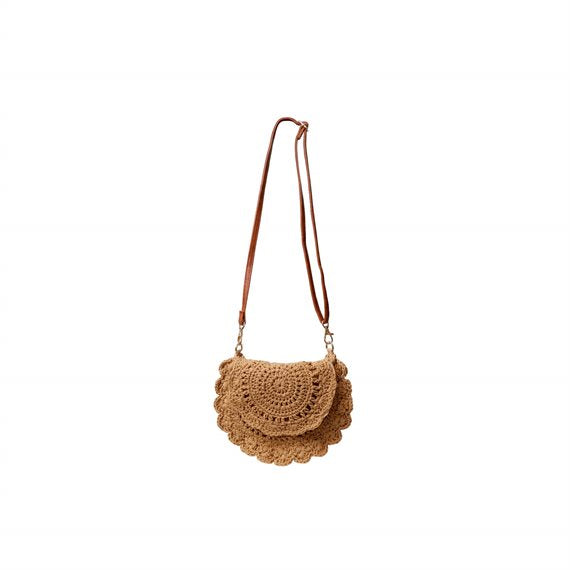 Black Colour - Crochet Mini Taske - Nature - Onesize