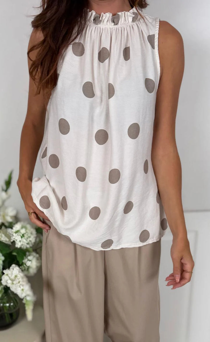 Marta - Lucina Top - Beige - ONESIZE