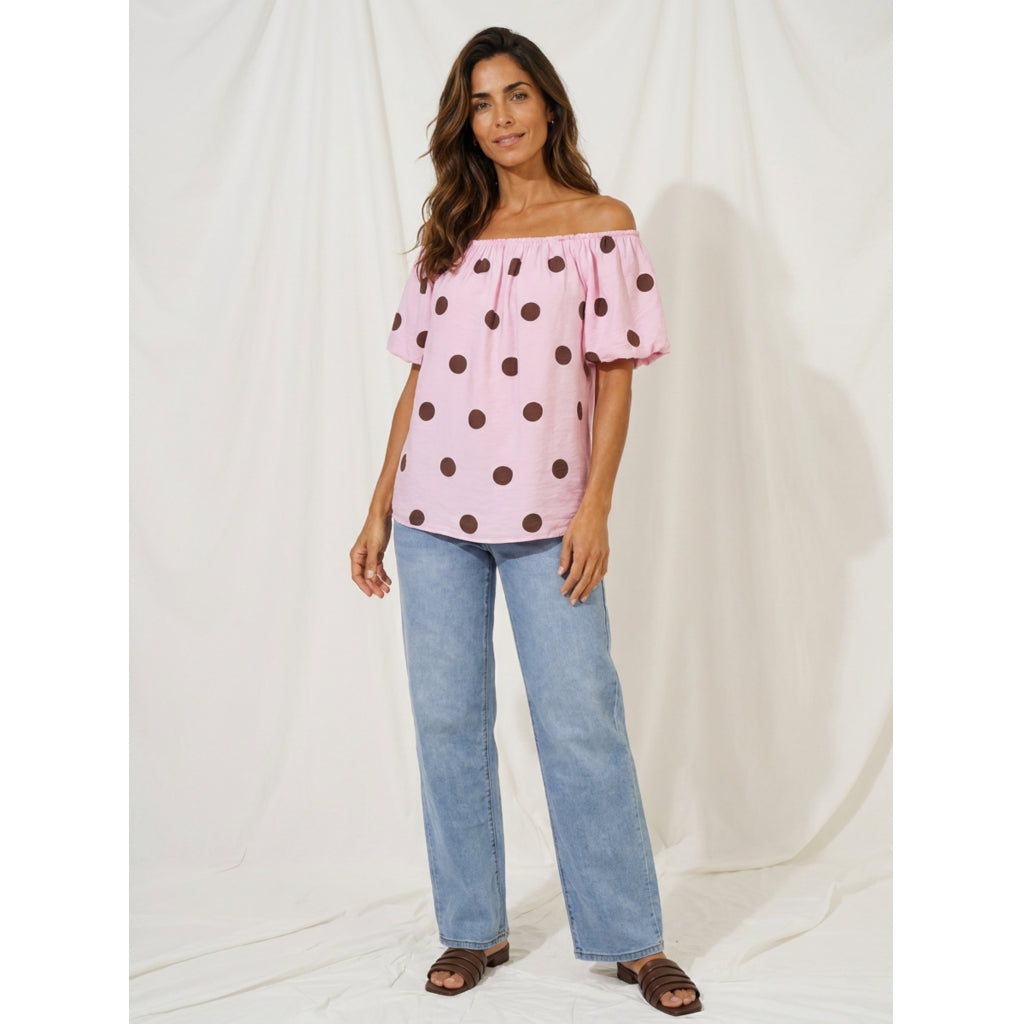 Marta - Luciana top - Pink - ONESIZE