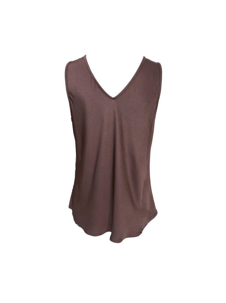 Black Colour - Mabel Top - Coffee