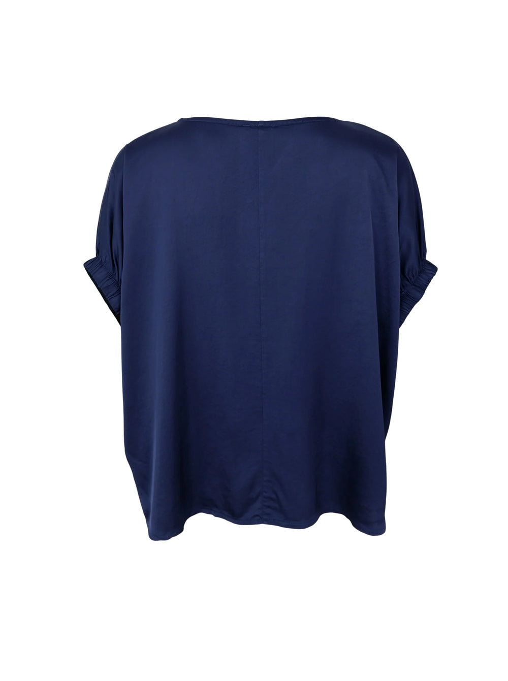 Black Colour - BC Mabel Blouse - Dark Blue - Onesize