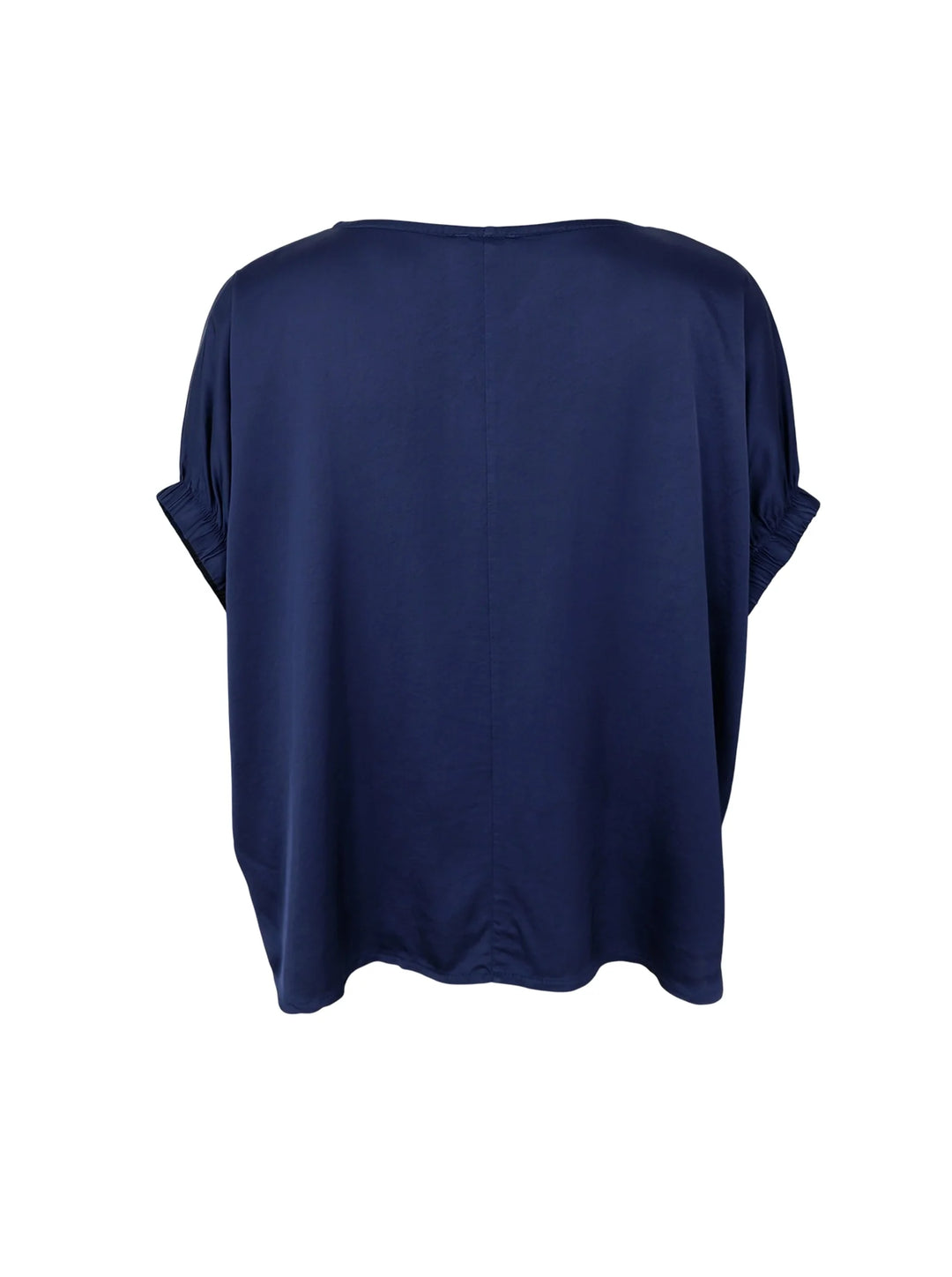Black Colour - BC Mabel Blouse - Dark Blue - Onesize