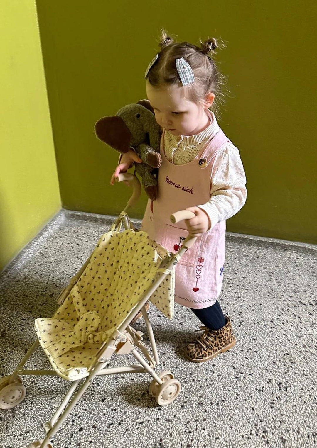 Sissel Edelbo - Magda Mini Kjole - Pink - 3-4 years