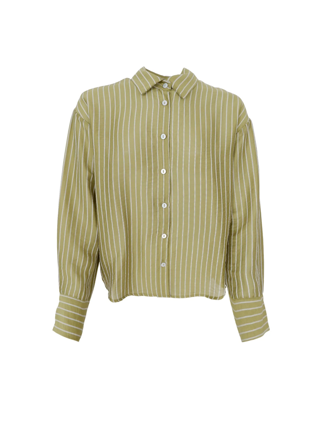Black Colour - BC Malone Shirt - DK. Lime