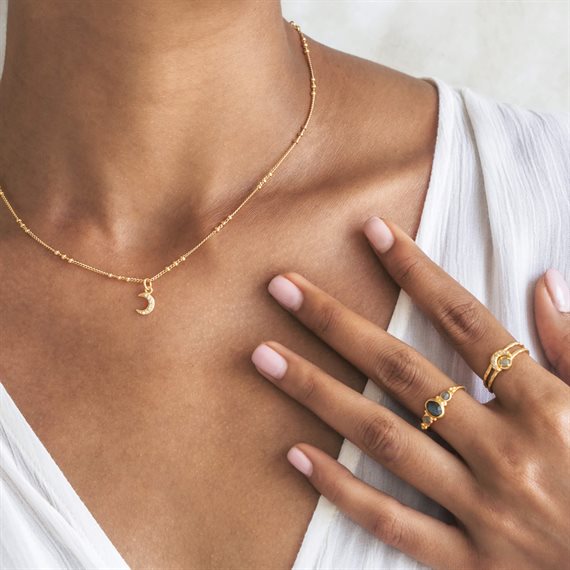 Ananda Soul - Manifest Your Dreams - Ring - Labradorite - Gold
