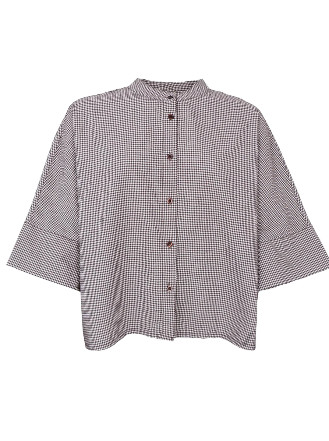 Black Colour - BC Manon Loose Shirt - Coffee - Onesize