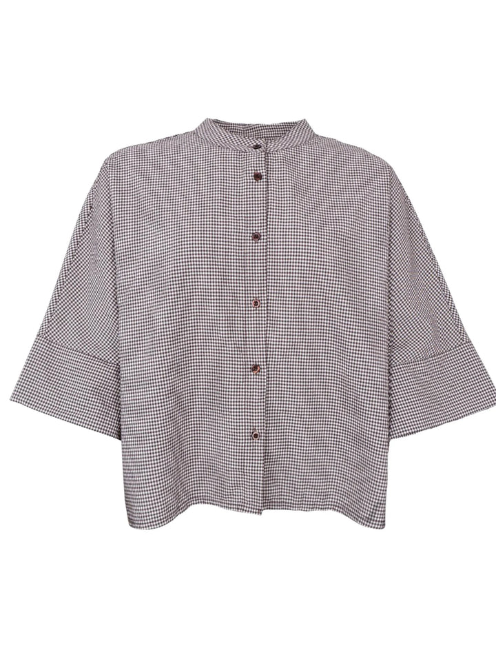 Black Colour - BC Manon Loose Shirt - Coffee - Onesize