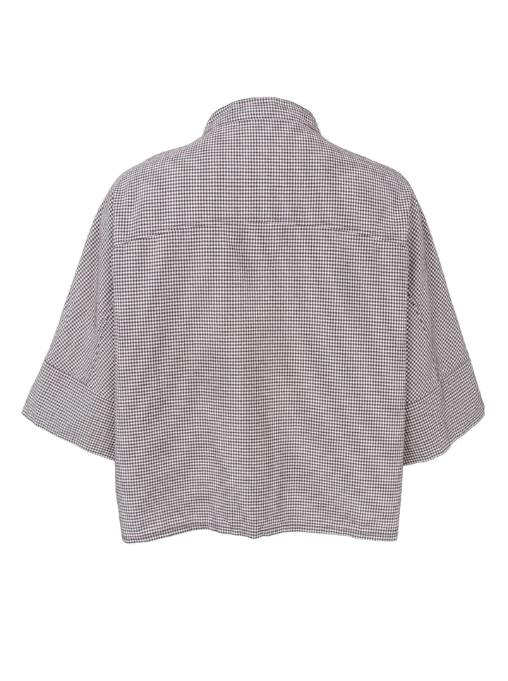 Black Colour - BC Manon Loose Shirt - Coffee - Onesize