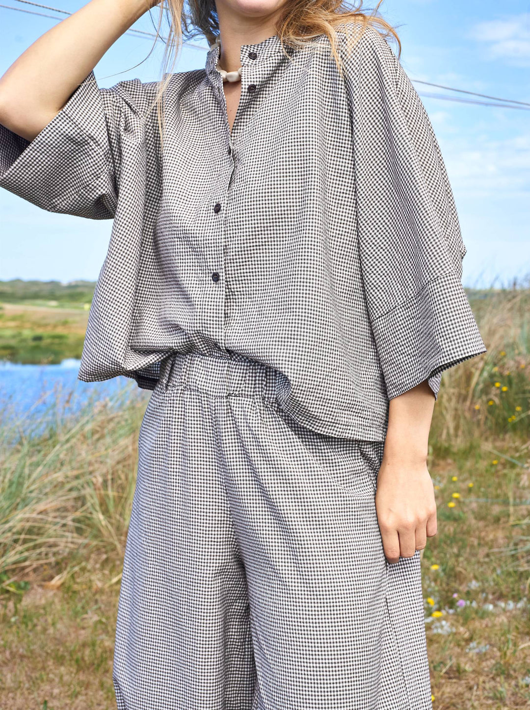 Black Colour - BC Manon Loose Shirt - Coffee - Onesize