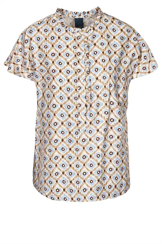 Luxzuz - Maritoana Blouse - Granada Sky
