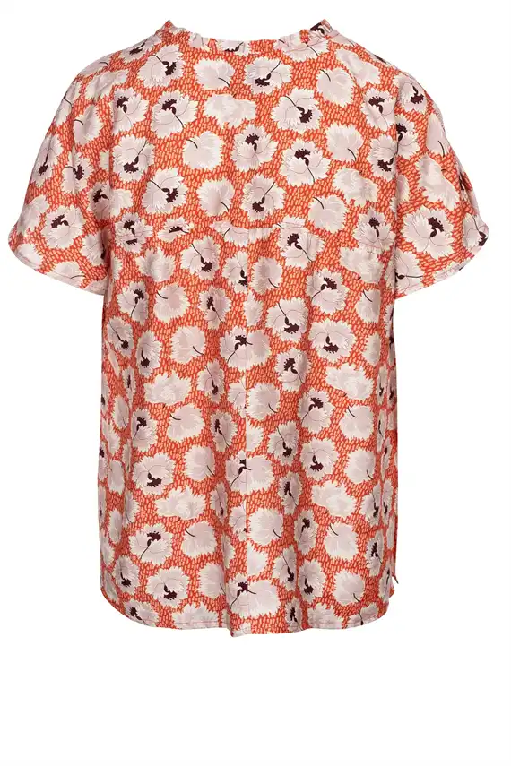 Luxzuz - Maritoana Blouse - Emberglow