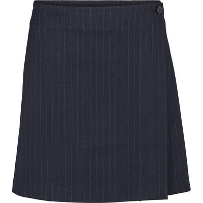 Basic Apparel - Marjo Wrap Nederdel - Sky Caption