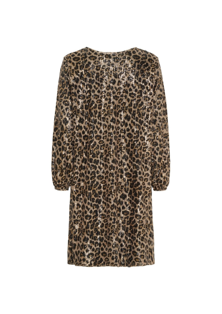 Marta - Beline Kjole - Leo Print - Onesize