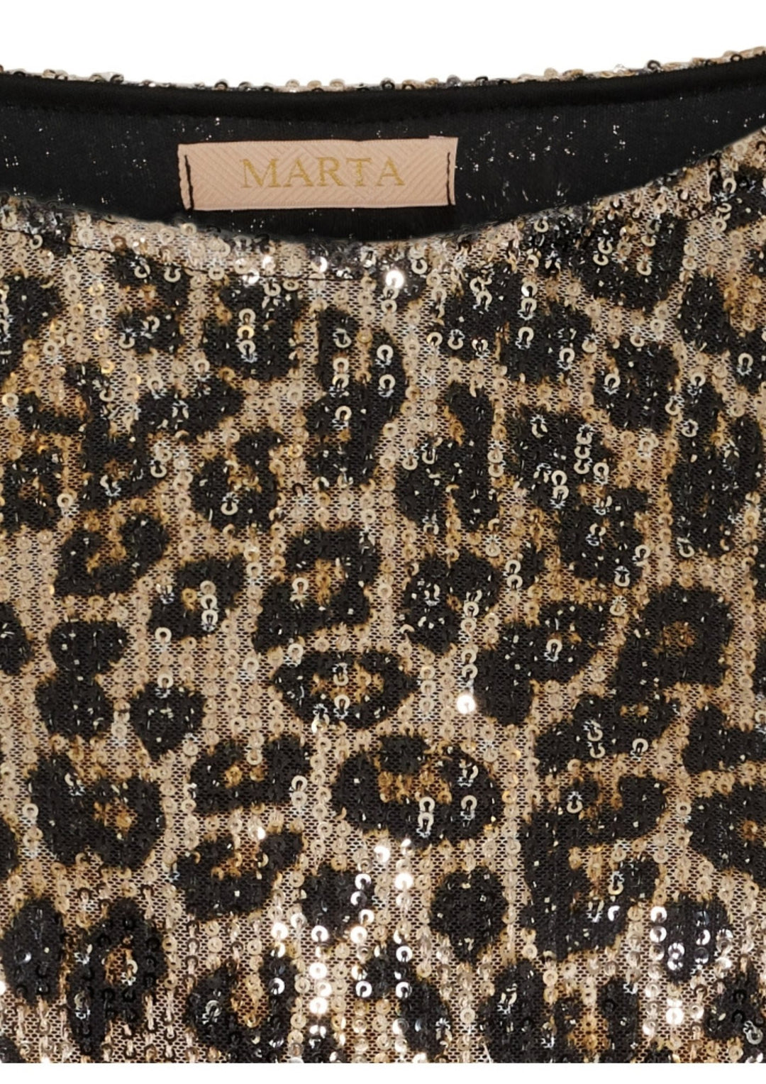 Marta - Beline Kjole - Leo Print - Onesize
