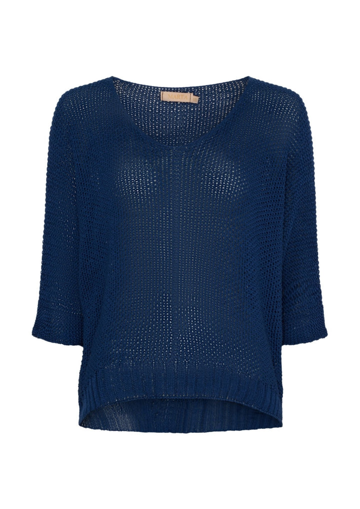 Marta - Betina Strik - Navy - Onesize