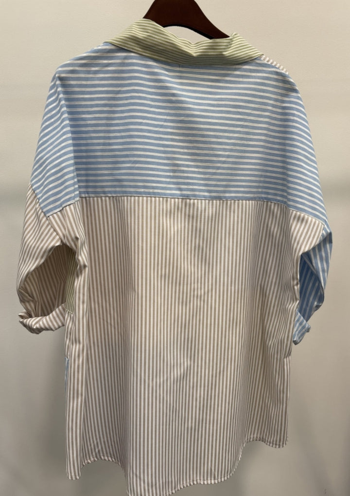 Marta - Blandine Shirt - Multi Beige