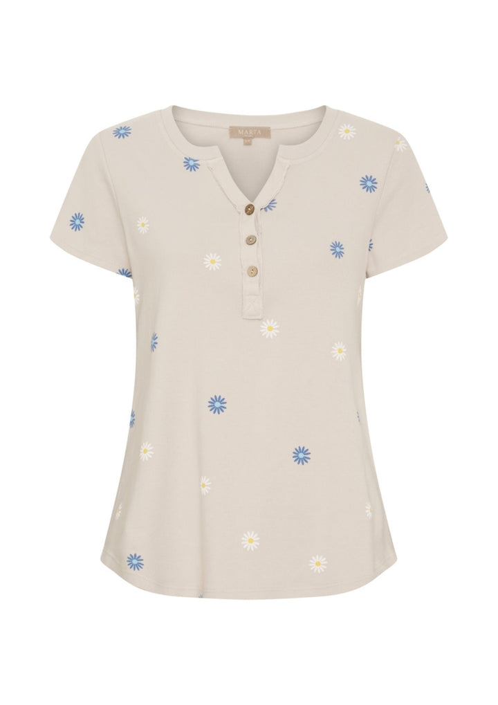 Marta - Cecilie T-shirt - D Beige