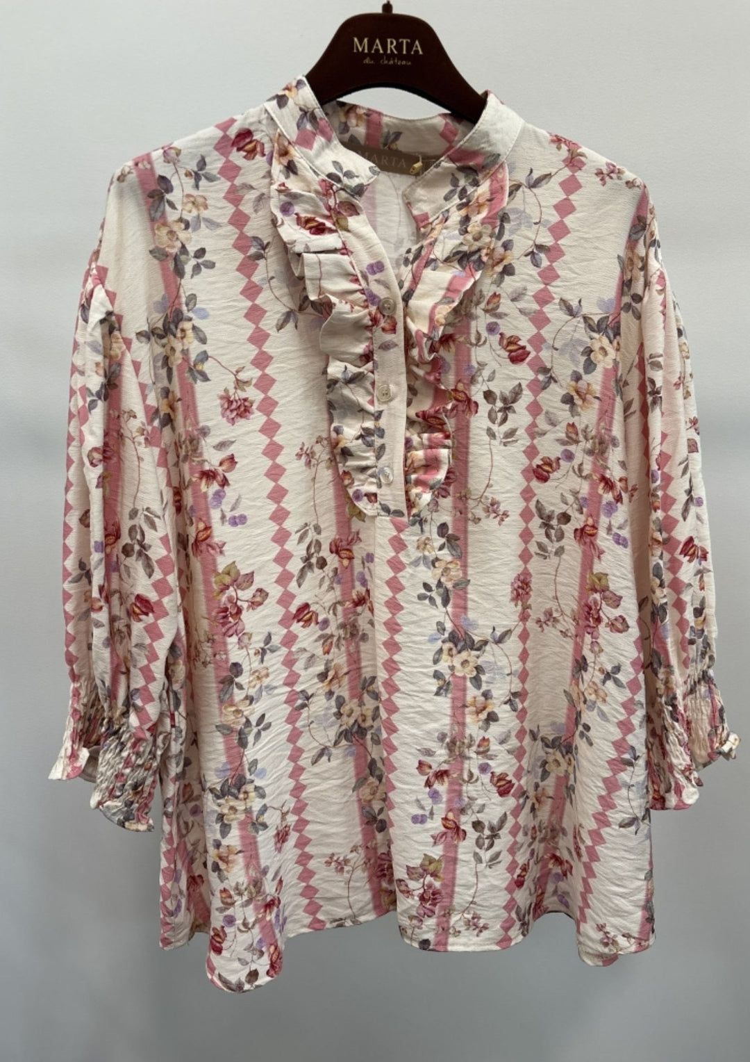 Marta - Charlie Bluse - Rosa
