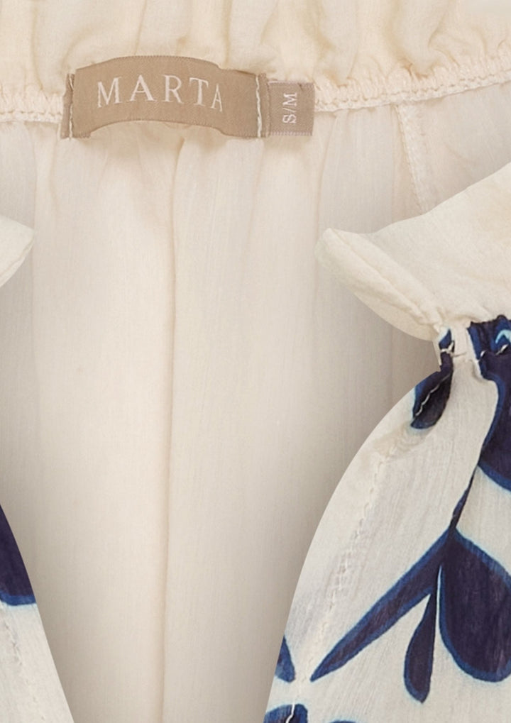 Marta - Clary Bluse - Blue