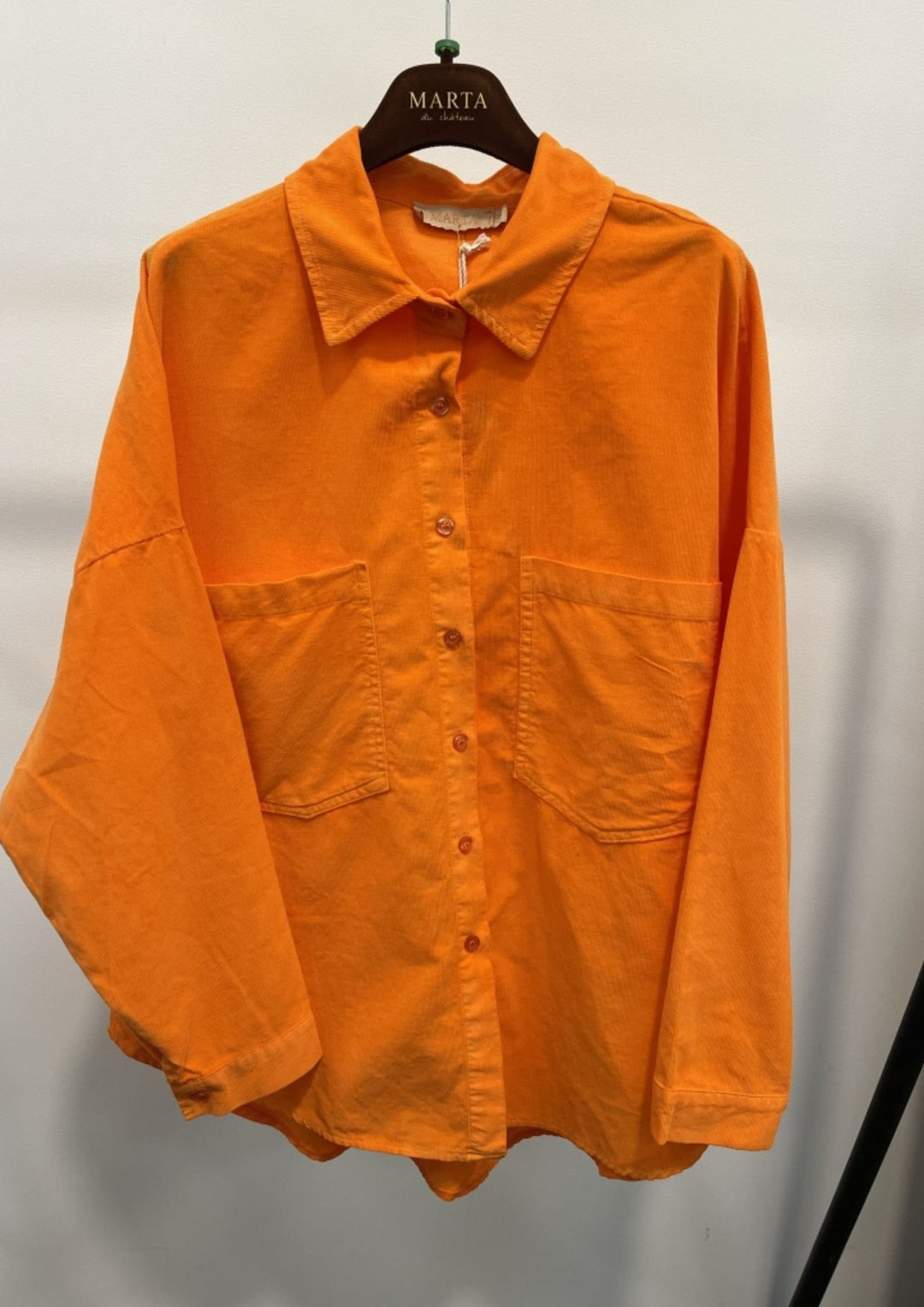 Marta - Coline Skjorte - Orange - Onesize