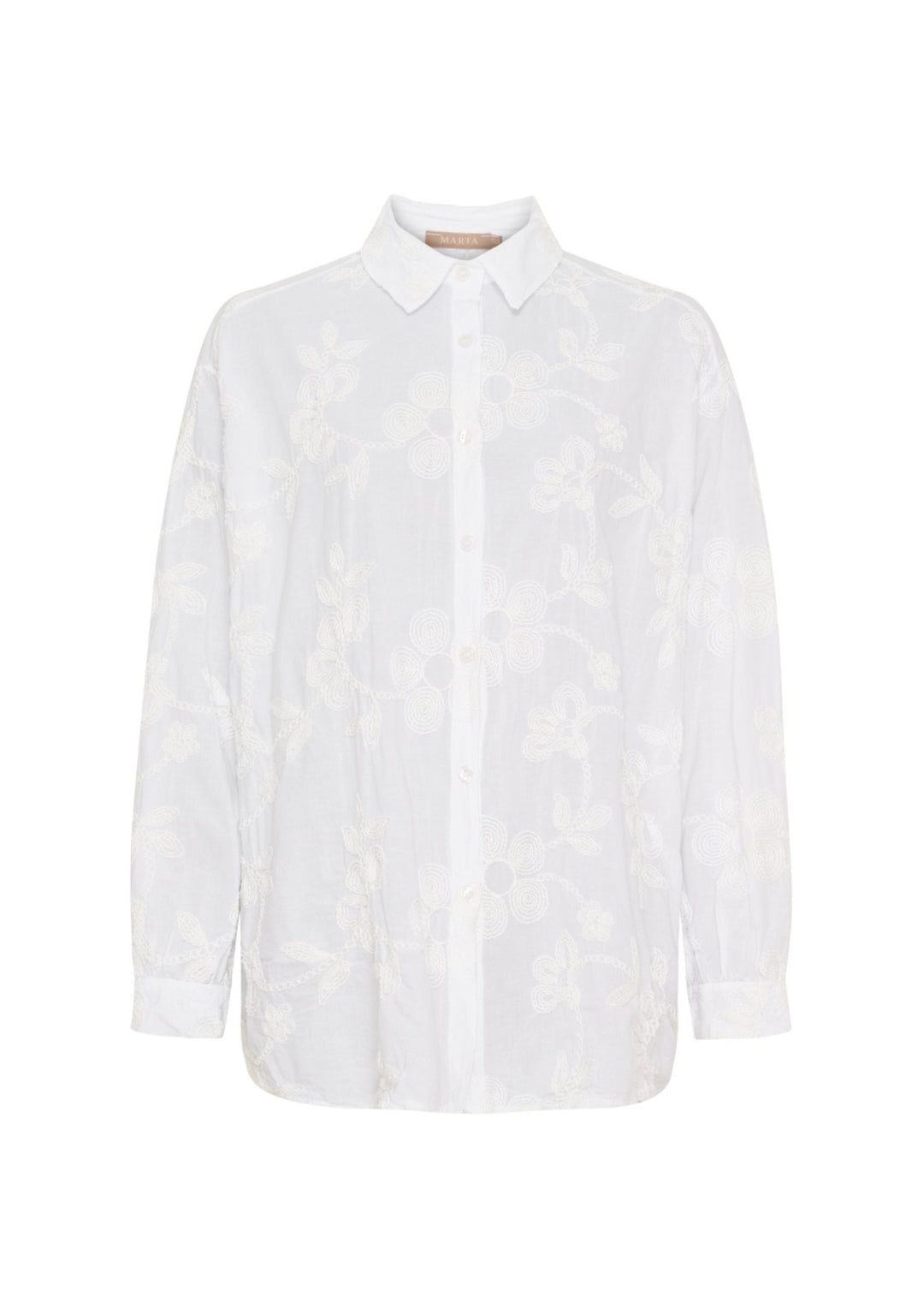 Marta - Diana Skjorte - White - Onesize