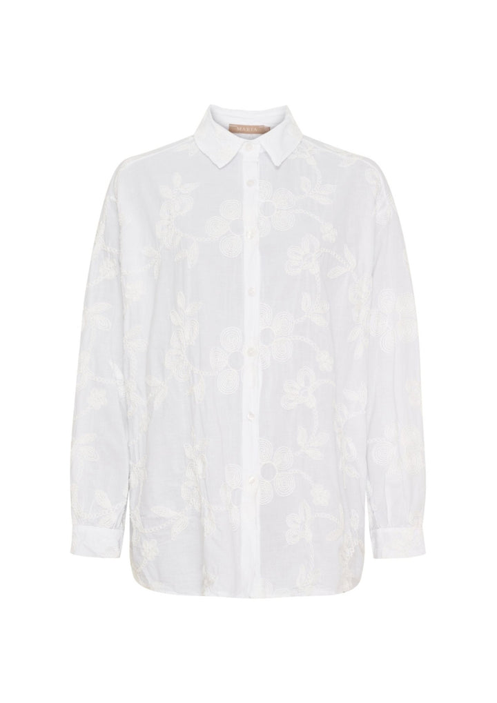 Marta - Diana Skjorte - White - Onesize