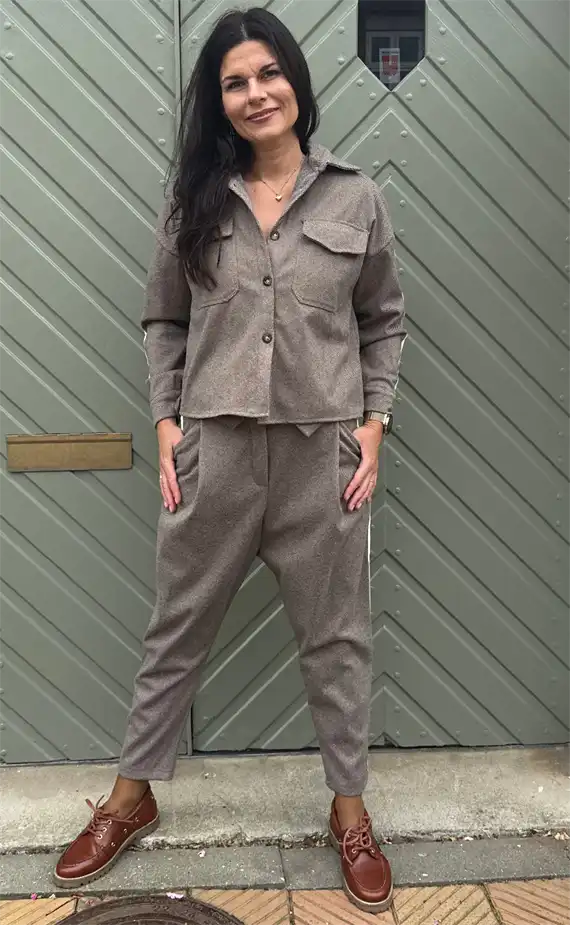 Marta - Ember Bukser - Brown