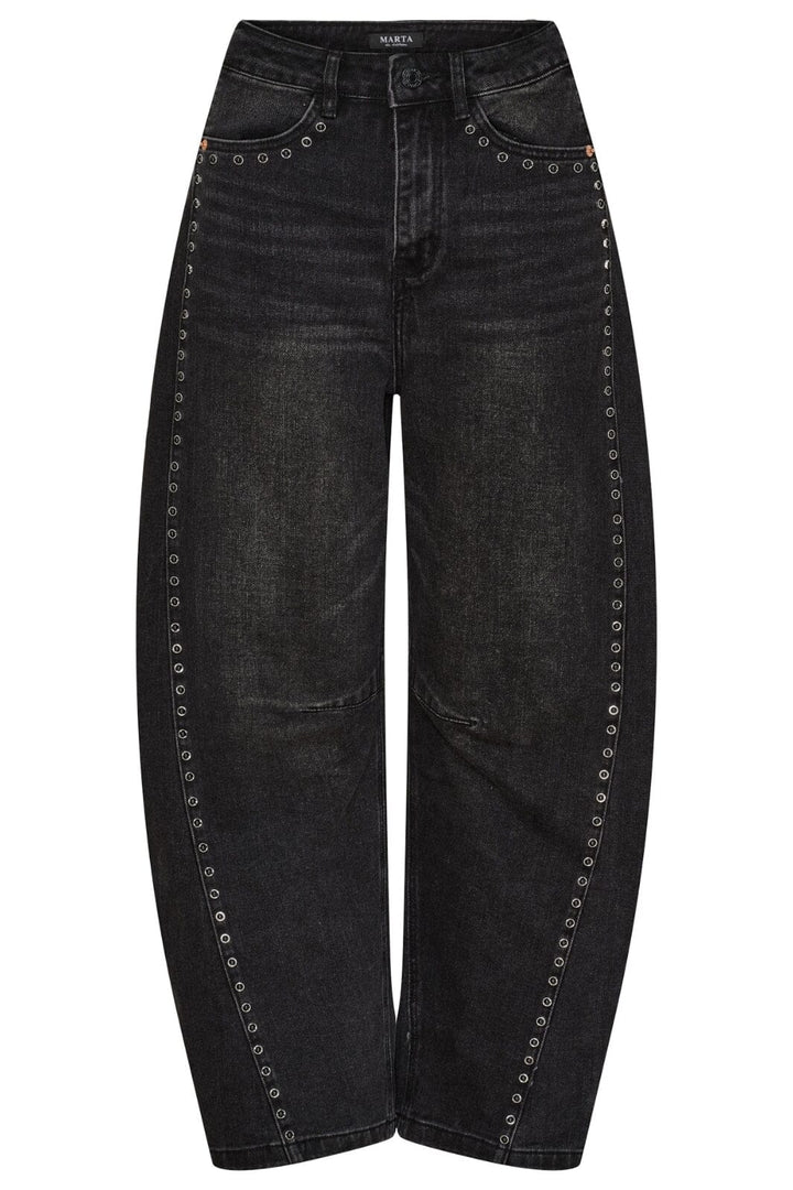 Marta - Bitten Jeans - Black