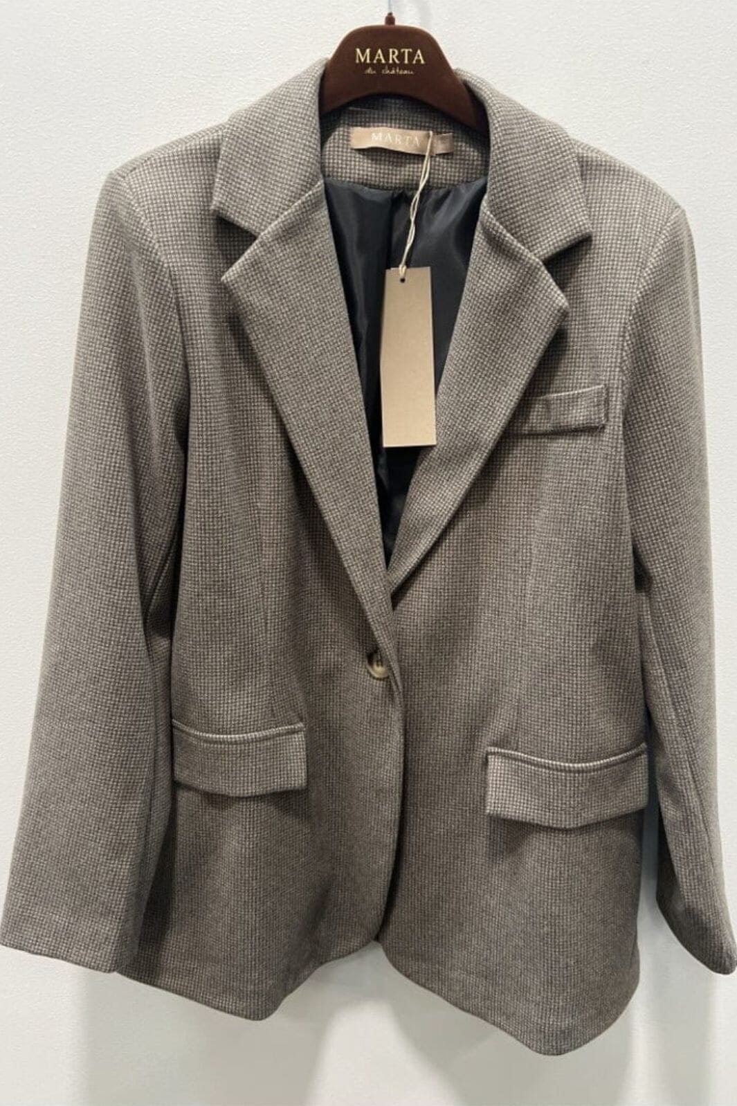 Marta - Fenix Blazer - Brown - Onesize