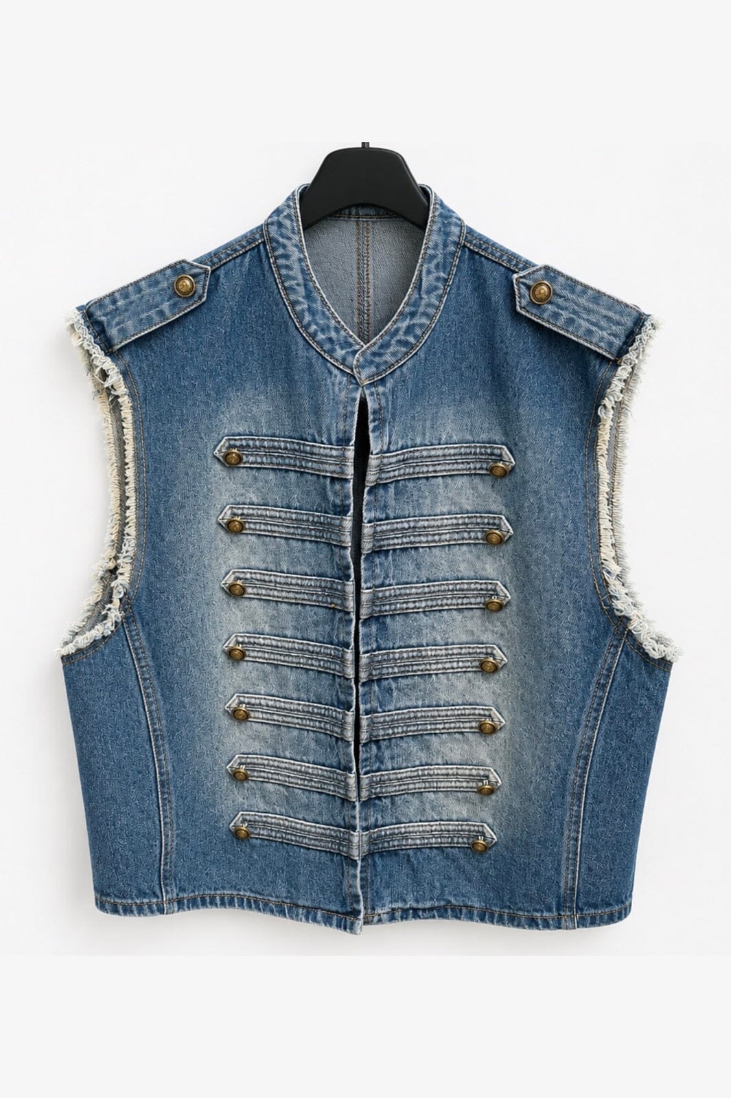 Marta - MdcHoliday Vest - Denim - ONESIZE