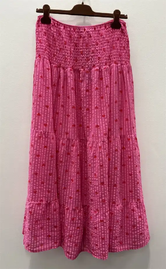 Marta - Natasja Nederdel - Fuxia - Onesize